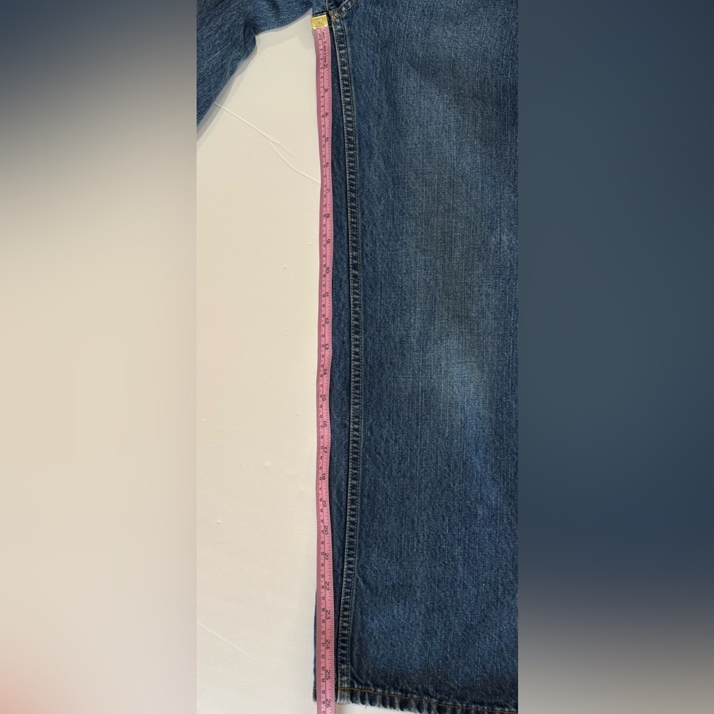Arizona Girls Size 12 Regular Jeans Relaxed Fit Medium Wash - Picture 7 of 7